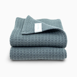 Face Cloths 2pk - Sea Foam