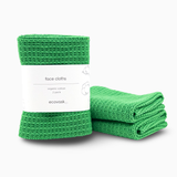 Face Cloths 2pk - Shamrock