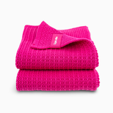 Face Cloths 2pk - Raspberry