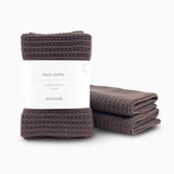 Face Cloths 2pk - Chocolate