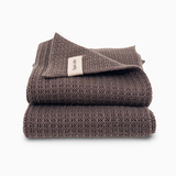 Face Cloths 2pk - Chocolate