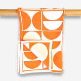 The Ultimate Tea Towel - Mandarin | Marshmallow Geometric