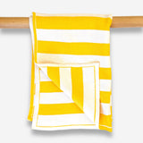 The Ultimate Tea Towel - Daffodil | Marshmallow Stripe