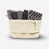 The Dishcloth Starter 5pc - Chocolate