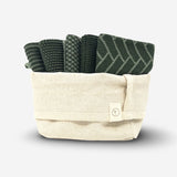 The Dishcloth Starter 5pc - Forest