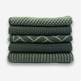 The Dishcloth Starter 5pc - Forest