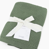 Cot | Buggy Blanket Winter Weight - Sage
