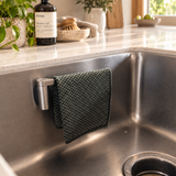 Happy Sinks Dishcloth Holder + Elements 3pk - Fern