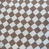 Hair & Travel Towel Mini - Hummus Chequer [SECOND]