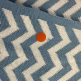 Hair & Travel Towel - Cornflower Chevron [SECOND]