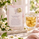 Blooming Tea Affirmation Gift Card - Jasmine Flowers