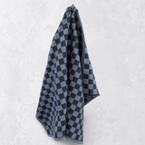 Kitchen Towel | Tea Towel - Navy Denim Chequer
