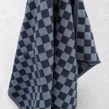 The Ultimate Tea Towel - Navy Denim Chequer