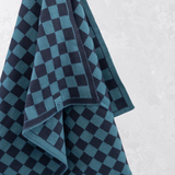The Ultimate Tea Towel - Tasman Navy Chequer