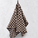 The Ultimate Tea Towel - Chocolate Chequer