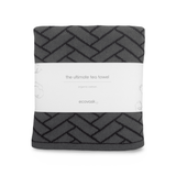 The Ultimate Tea Towel - Raven Herringbone