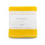 The Ultimate Tea Towel - Daffodil | Marshmallow Stripe