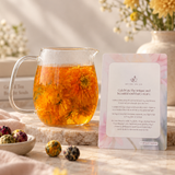 Blooming Tea Affirmation Gift Card - Chrysanthemum