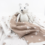 Cot and Buggy Blanket - Crowns