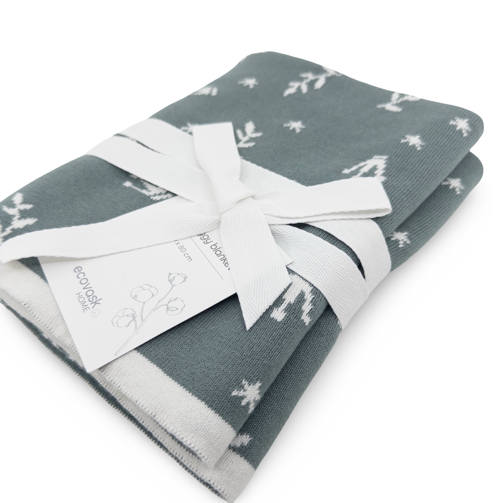 Cot and Buggy Blanket - Crowns