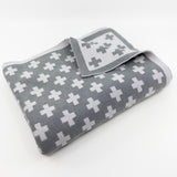Cot and Buggy Blanket - Plus Design