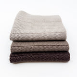 Heavy Duty Dishcloths 3pk - Hot Chocolate