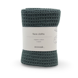 Face Cloths 2pk - Sea Foam