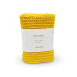 Face Cloths 2pk - Daffodil