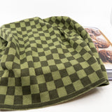 Kitchen Towel | Tea Towel - Olive Pistachio Chequer