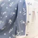 Cot and Buggy Blanket - Crowns