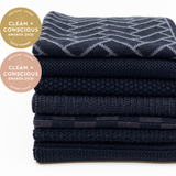 Daily Use 7pc Dishcloth pack - Onyx