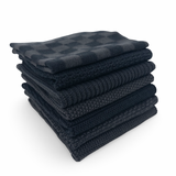 Daily Use 7pc Dishcloth pack - Onyx
