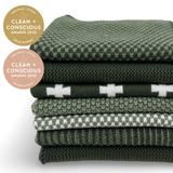 Daily Use 7pc Dishcloth pack - Eden