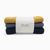 Heavy Duty Dishcloths 3pk - Beachy
