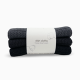 Heavy Duty Dishcloths 3pk - Shadow