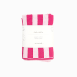 Dishcloth Variety 3pk - Raspberry Stripe