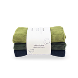 Heavy Duty Dishcloths 3pk - Kiwi