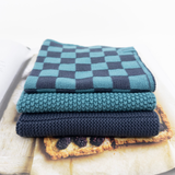 Dishcloth Variety 3pk - Tasman Navy Chequer