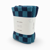 Dishcloth Variety 3pk - Tasman Navy Chequer