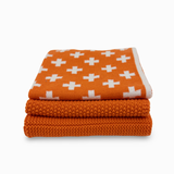Dishcloth Variety 3pk - Mandarin