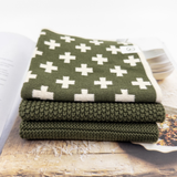 Dishcloth Variety 3pk - Olive+