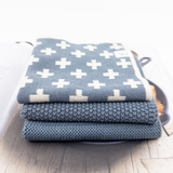 Dishcloth Variety 3pk - Denim+