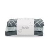 Dishcloth Variety 3pk - Sea Foam Herringbone