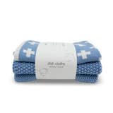 Dishcloth Variety 3pk - Cornflower