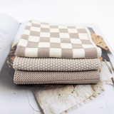 Dishcloth Variety 3pk - Hummus Chequer
