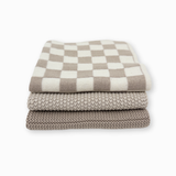 Dishcloth Variety 3pk - Hummus Chequer