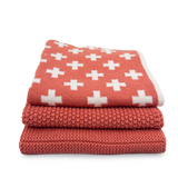 Dishcloth Variety 3pk - Coral+
