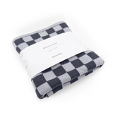 Kitchen Towel | Tea Towel - Graphite Lunar Chequer