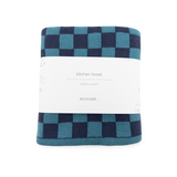 The Ultimate Tea Towel - Tasman Navy Chequer
