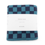 Kitchen Towel | Tea Towel - Tasman Navy Chequer
